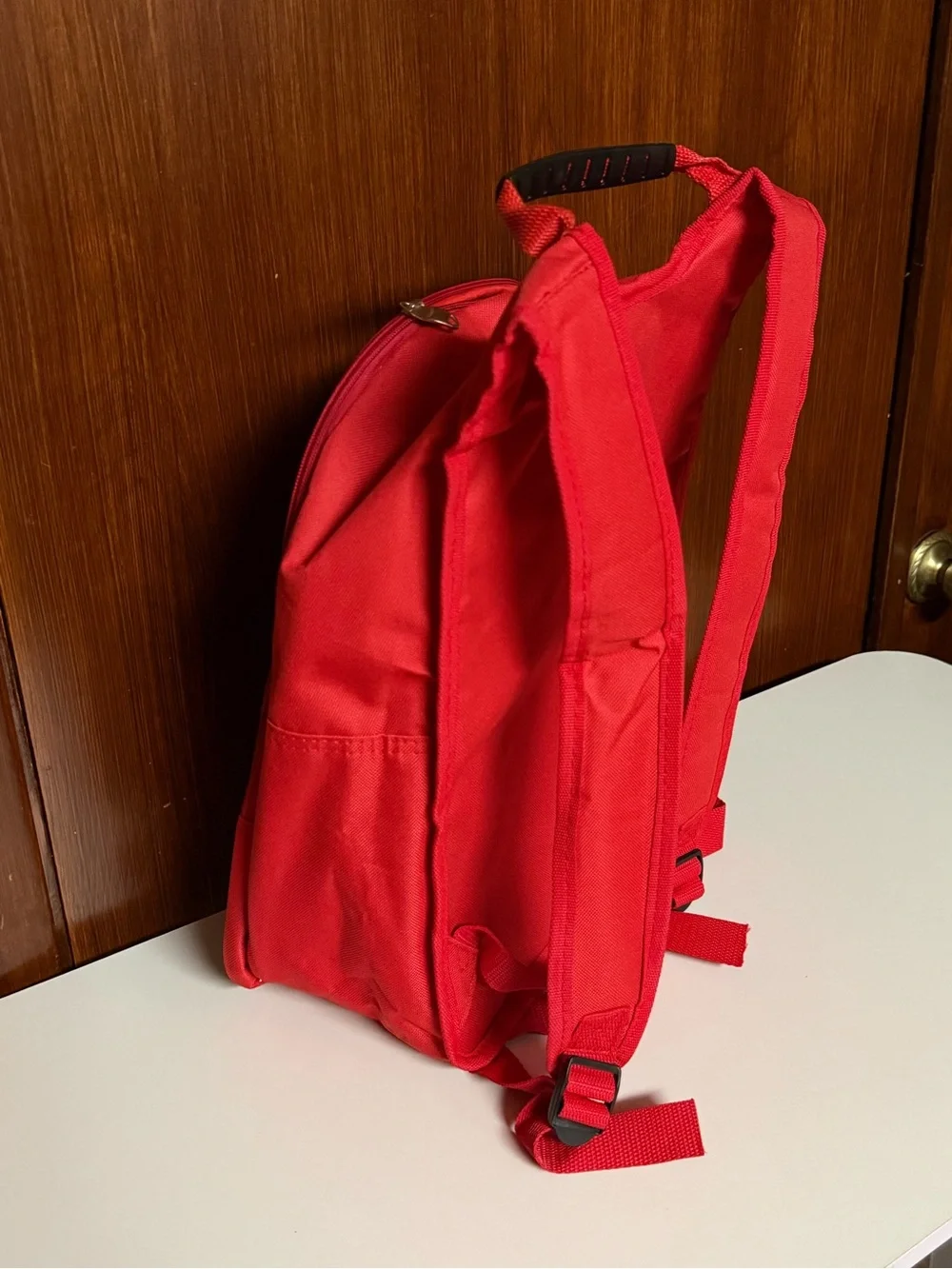 Celebrating Home Red Backpack - Lightweight Everyday Bag